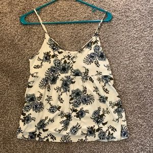 American eagle floral tank top